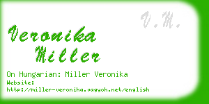 veronika miller business card